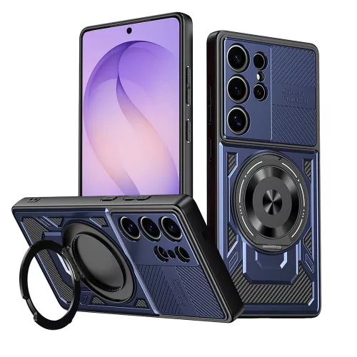 Techsuit - RuggedCam - Samsung Galaxy S26 Ultra - Blue