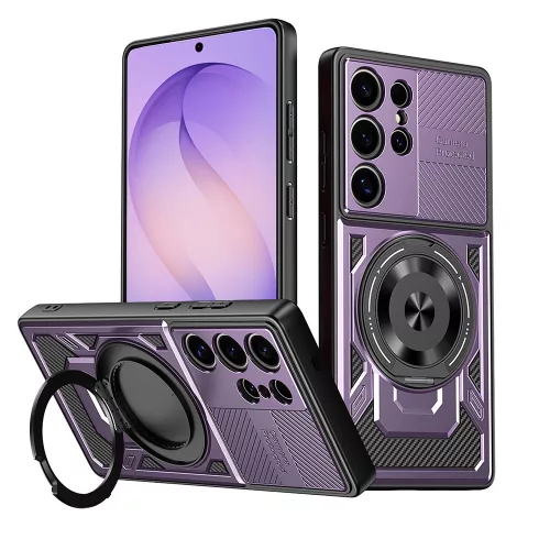Techsuit - RuggedCam - Samsung Galaxy S26 Ultra - Purple