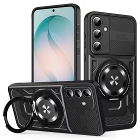   Techsuit - RuggedCam ütésálló tok - Samsung Galaxy S26 Plus - Fekete