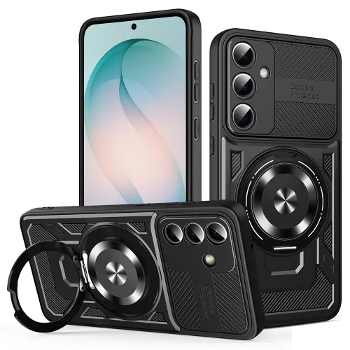 Techsuit - RuggedCam - Samsung Galaxy S26 Plus - Black
