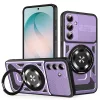 Techsuit - RuggedCam ütésálló tok - Samsung Galaxy S26 Plus - Lila