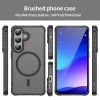 Techsuit - HaloFrost II MagSafe tok - Samsung Galaxy S26 - Fekete