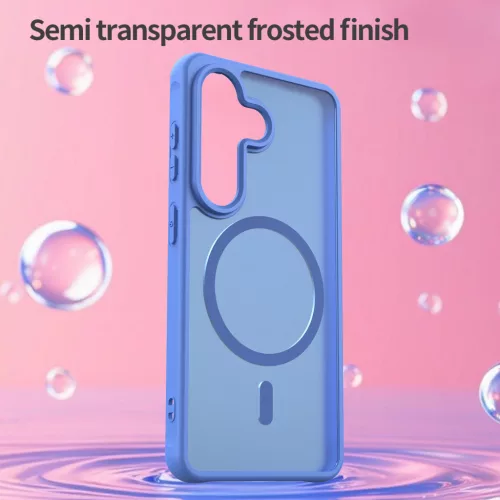 Techsuit - HaloFrost II MagSafe tok - Samsung Galaxy S26 - Világoskék
