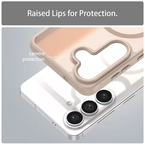 Techsuit - HaloFrost II MagSafe tok - Samsung Galaxy S26 - Arany