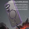Techsuit - HaloFrost II MagSafe tok - Samsung Galaxy S26 - Lila