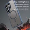 Techsuit - HaloFrost II MagSafe tok - Samsung Galaxy S26 Ultra - Sötétkék