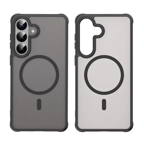 Techsuit - HaloFrost II MagSafe tok - Samsung Galaxy S26 Plus - Fekete