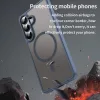 Techsuit - HaloFrost II MagSafe tok - Samsung Galaxy S26 Plus - Sötétkék