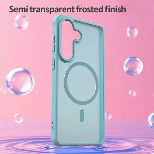 Techsuit - HaloFrost II MagSafe tok - Samsung Galaxy S26 Plus - Mentazöld