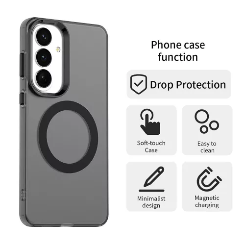 Techsuit - CandyCase MagSafe tok - Samsung Galaxy S26 - Fekete
