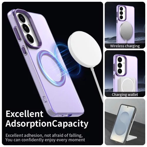 Techsuit - CandyCase MagSafe tok - Samsung Galaxy S26 Plus - Lila