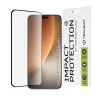 Techsuit - 111D Full Cover / Full Glue üvegfólia / 3D kerekített szélű kijelzőhöz - Honor Magic8 Pro - Fekete széllel
