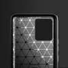 Techsuit - Carbon szilikon tok - Realme 8 4G / 8 Pro 4G - Fekete