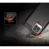 Techsuit - Carbon szilikon tok - Realme 8 4G / 8 Pro 4G - Fekete