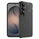 Techsuit - CarbonFiber szilikon tok - Samsung Galaxy S26 - Fekete