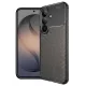 Techsuit - CarbonFiber szilikon tok - Samsung Galaxy S26 - Fekete