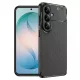 Techsuit - CarbonFiber szilikon tok - Samsung Galaxy S26 Plus - Fekete