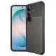 Techsuit - CarbonFiber szilikon tok - Samsung Galaxy S26 Plus - Fekete