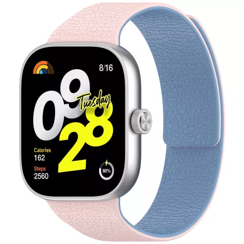 Techsuit - Watchband (W016) - Xiaomi Smart Band 10 Pro/9 Pro/8 Pro/Redmi Watch 4/Watch 5/Watch 6 - Pink / Blue