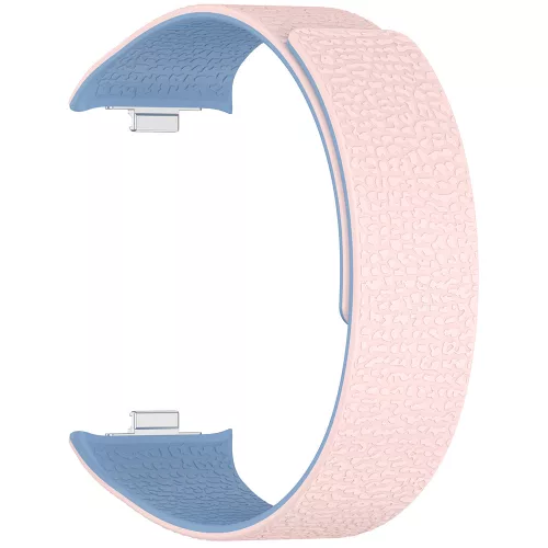 Techsuit - Watchband (W016) - Xiaomi Smart Band 10 Pro/9 Pro/8 Pro/Redmi Watch 4/Watch 5/Watch 6 - Pink / Blue