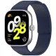Techsuit - Watchband (W016) - Xiaomi Smart Band 10 Pro/9 Pro/8 Pro/Redmi Watch 4/Watch 5/Watch 6 - Midnight Blue