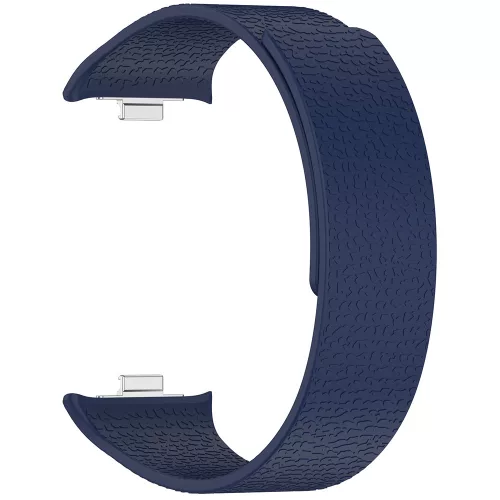 Techsuit - Watchband (W016) - Xiaomi Smart Band 10 Pro/9 Pro/8 Pro/Redmi Watch 4/Watch 5/Watch 6 - Midnight Blue