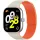 Techsuit - Watchband (W016) - Xiaomi Smart Band 10 Pro/9 Pro/8 Pro/Redmi Watch 4/Watch 5/Watch 6 -  Fehér/Narancssárga