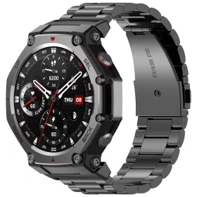 Techsuit - Watchband (W010) - Amazfit T-Rex 3 - Fekete