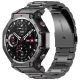 Techsuit - Watchband (W010) - Amazfit T-Rex 3 - Fekete