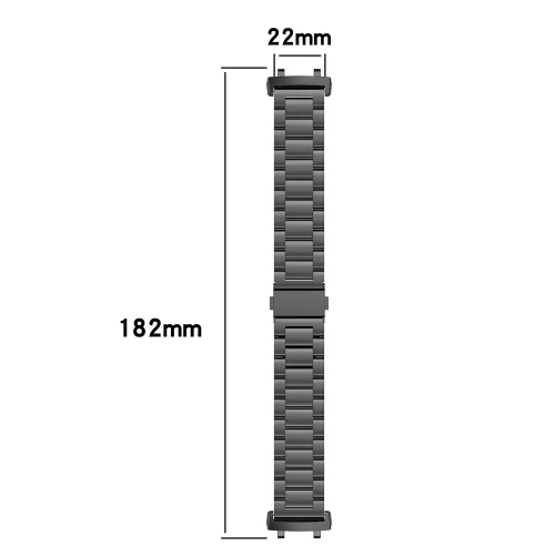 Techsuit - Watchband (W010) - Amazfit T-Rex 3 - Fekete