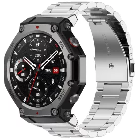 Techsuit - Watchband (W010) - Amazfit T-Rex 3 - Silver