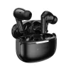 Borofone - Vezeték nélküli fülhallgató Peaceful (FQ9 Plus) - Bluetooth V5.4, ANC + ENC technológiák, 300mAh, Érintésvezérlés - Fekete