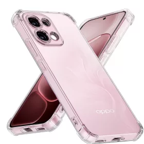   Techsuit - Shockproof Átlátszó Ütésálló Szilikon tok - Oppo A6 Pro 4G / A6 Pro 5G - Átlátszó