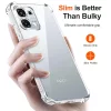 Techsuit - Shockproof Átlátszó Ütésálló Szilikon tok - Oppo A6 Pro 4G / A6 Pro 5G - Átlátszó