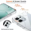 Techsuit - Shockproof Átlátszó Ütésálló Szilikon tok - Oppo A6 Pro 4G / A6 Pro 5G - Átlátszó