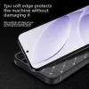 Techsuit - CarbonFiber szilikon tok - Xiaomi Redmi 15 4G / Redmi 15 5G - Fekete