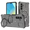 Techsuit - Carbon Shield PRO ütésálló tok - Samsung Galaxy A16 4G / A16 5G - Átlátszó fekete
