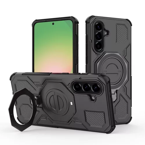Techsuit - Carbon Shield PRO ütésálló tok - Samsung Galaxy A56 5G - Fekete