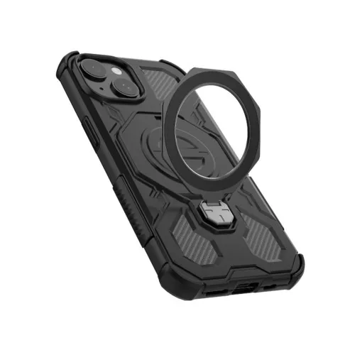 Techsuit - Carbon Shield PRO ütésálló tok - Samsung Galaxy A56 5G - Fekete