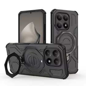   Techsuit - Carbon Shield PRO ütésálló tok - Xiaomi 15T - Fekete