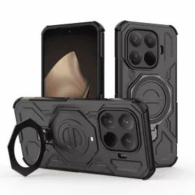   Techsuit - Carbon Shield PRO ütésálló tok - Xiaomi 15T Pro - Fekete