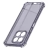 Techsuit - Shockproof Átlátszó Ütésálló Szilikon tok - Honor 400 Smart 5G / 400 Smart 4G / X7d 4G - Átlátszó fekete