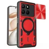 Techsuit - CamGuard Pro tok ütésálló tok - Honor 400 Smart 5G / 400 Smart 4G / X7d 4G - Piros
