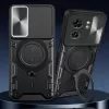 Techsuit - CamGuard Pro tok ütésálló tok - Honor 400 Smart 5G / 400 Smart 4G / X7d 4G - Piros