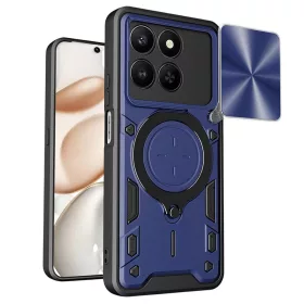   Techsuit - CamGuard Pro tok ütésálló tok - Honor 400 Smart 5G / 400 Smart 4G / X7d 4G - Kék