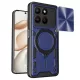 Techsuit - CamGuard Pro tok ütésálló tok - Honor 400 Smart 5G / 400 Smart 4G / X7d 4G - Kék