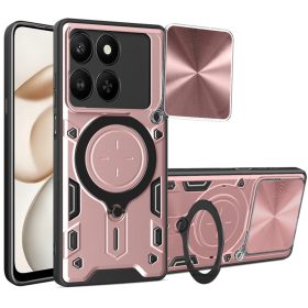  Techsuit - CamGuard Pro ütésálló tok - Honor 400 Smart 5G / 400 Smart 4G / X7d 4G - Rosegold