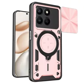   Techsuit - CamGuard Pro ütésálló tok - Honor 400 Smart 5G / 400 Smart 4G / X7d 4G - Rosegold