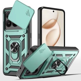   Techsuit - CamShield ütésálló tok - Honor 400 Smart 5G / 400 Smart 4G / X7d 4G - Zöld