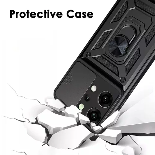 Techsuit - CamShield ütésálló tok - Honor 400 Smart 5G / 400 Smart 4G / X7d 4G - Arany